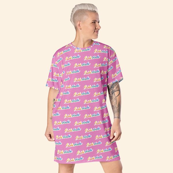 PRIDE UNITES T-SHIRT DRESS