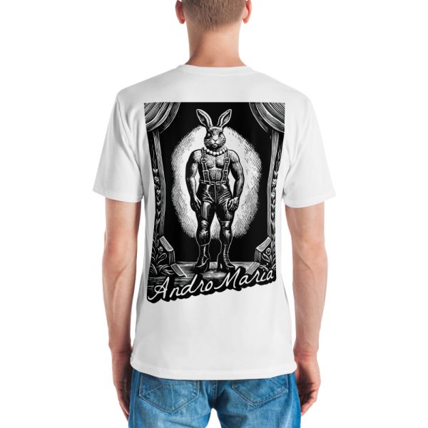 BUNNY IN LEATHER T-SHIRT - Image 2