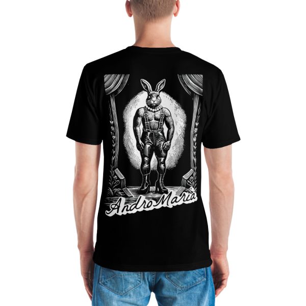 BUNNY IN LEATHER T-SHIRT - Image 2