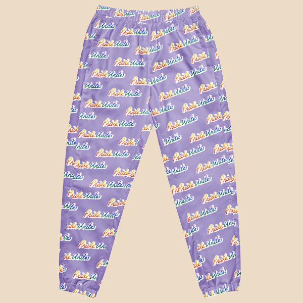 PRIDE UNITES NYLON TRACK PANTS