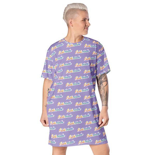 PRIDE UNITES T-SHIRT DRESS - Image 2