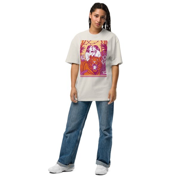 JUNGLE TIGER  L-FLAG OVERSISED T-SHIRT - Image 2
