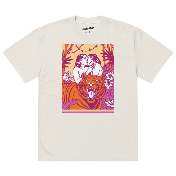 JUNGLE TIGER  L-FLAG OVERSISED T-SHIRT - Image 3