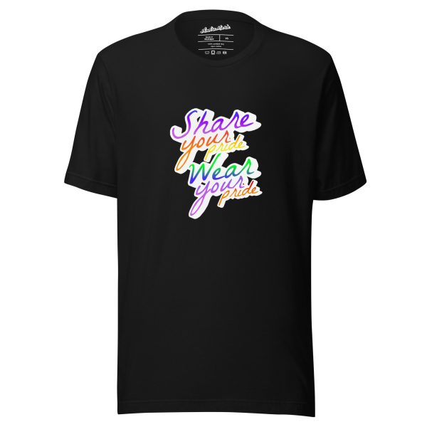 SHARE YOUR PRIDE T-SHIRT - Image 3