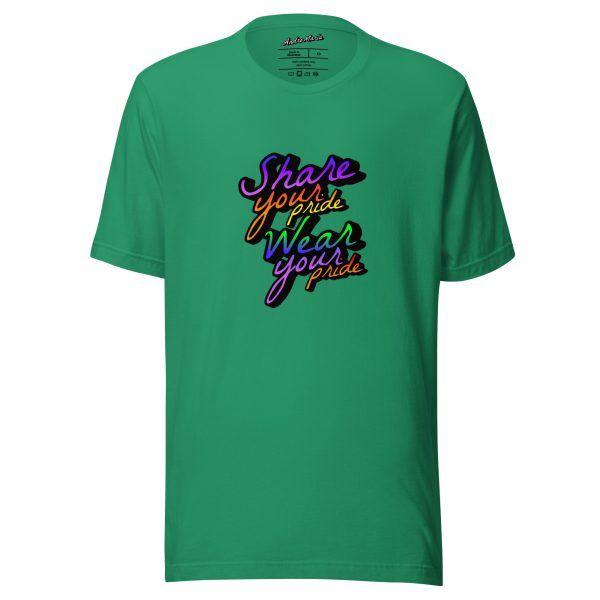 SHARE YOUR PRIDE T-SHIRT - Image 5