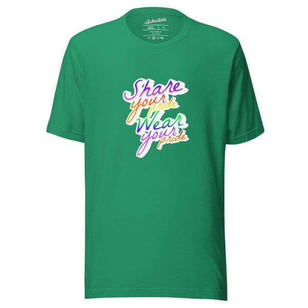 SHARE YOUR PRIDE T-SHIRT - Image 5
