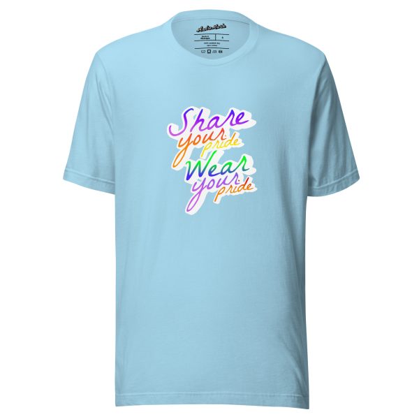 SHARE YOUR PRIDE T-SHIRT - Image 7