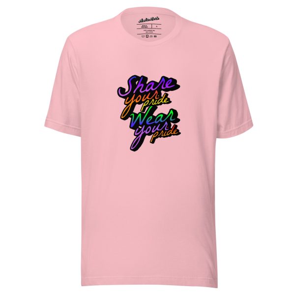 SHARE YOUR PRIDE T-SHIRT - Image 3