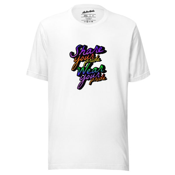SHARE YOUR PRIDE T-SHIRT - Image 2