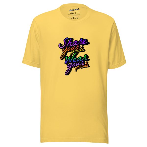 SHARE YOUR PRIDE T-SHIRT - Image 7